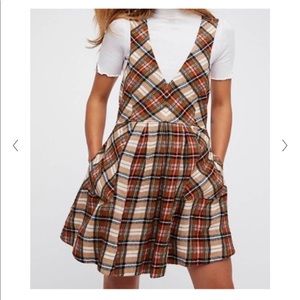 Free People Plaid Jumper